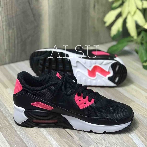 Nike Air Max 90 Ultra 2.0 GS Black Pink W AUTHENTI - Picture 3 of 8